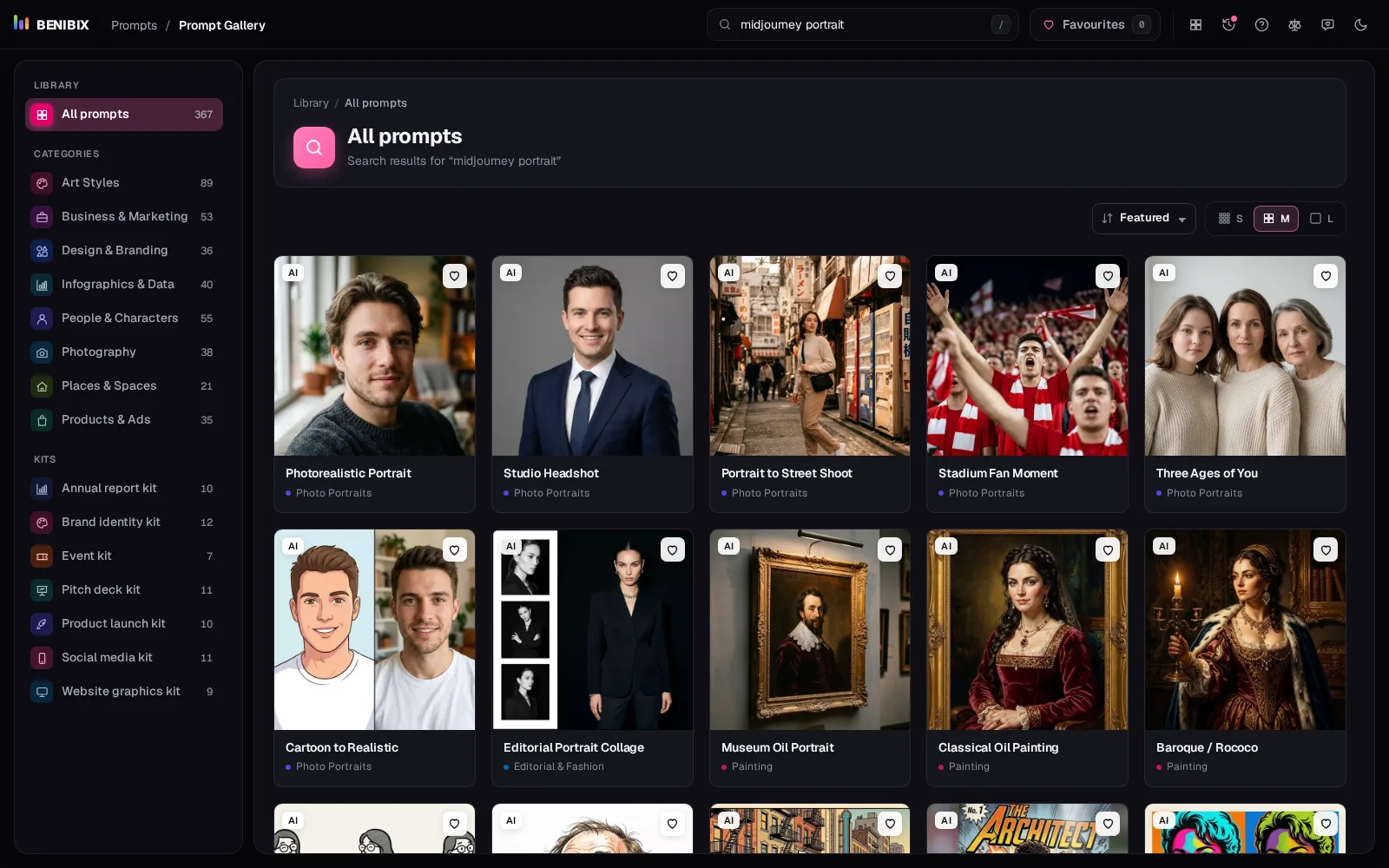 A search for midjourney portrait: photo portraits and painted portraits written for Midjourney